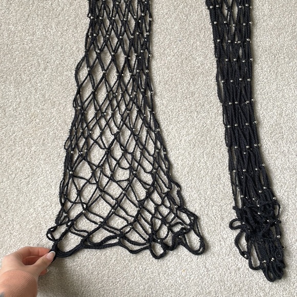 Prettylittlething black beaded pants - Picture 3 of 5